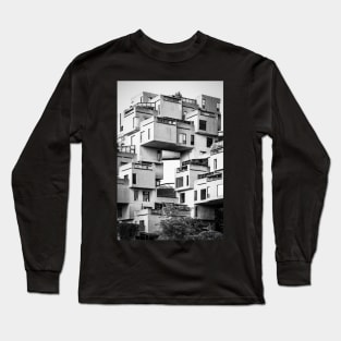 Habitat 67 Montreal Monochrome Long Sleeve T-Shirt